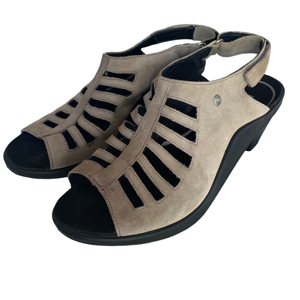 Romika Beige and Black Women's Sandals